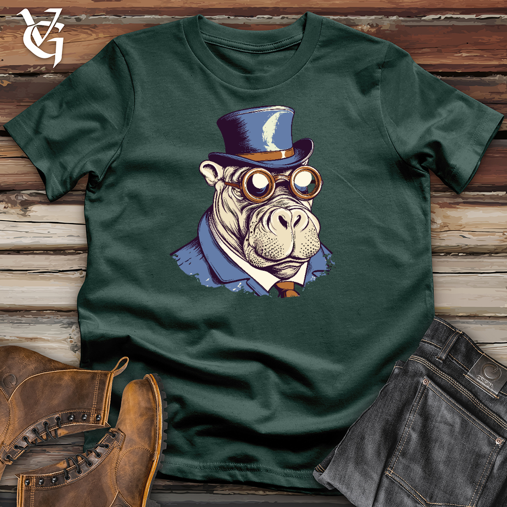 Viking Goods Hippopota Cotton Tee Forest / L