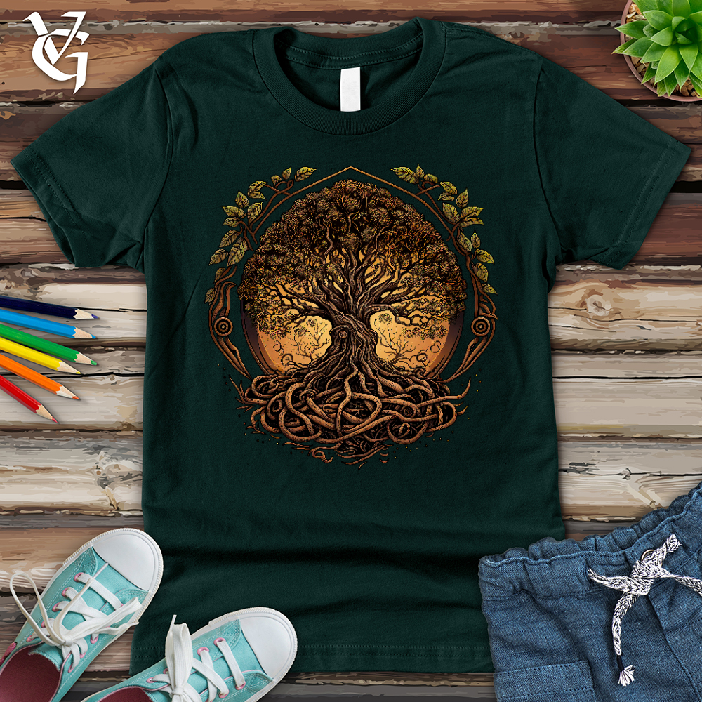 Viking Goods Illuminated Tree Youth Tee Forest / L