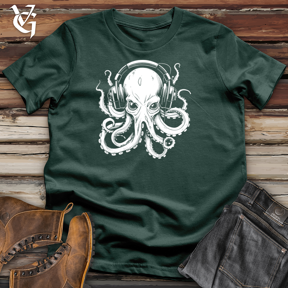 Viking Goods Inkflow Octovibes Cotton Tee Forest / L