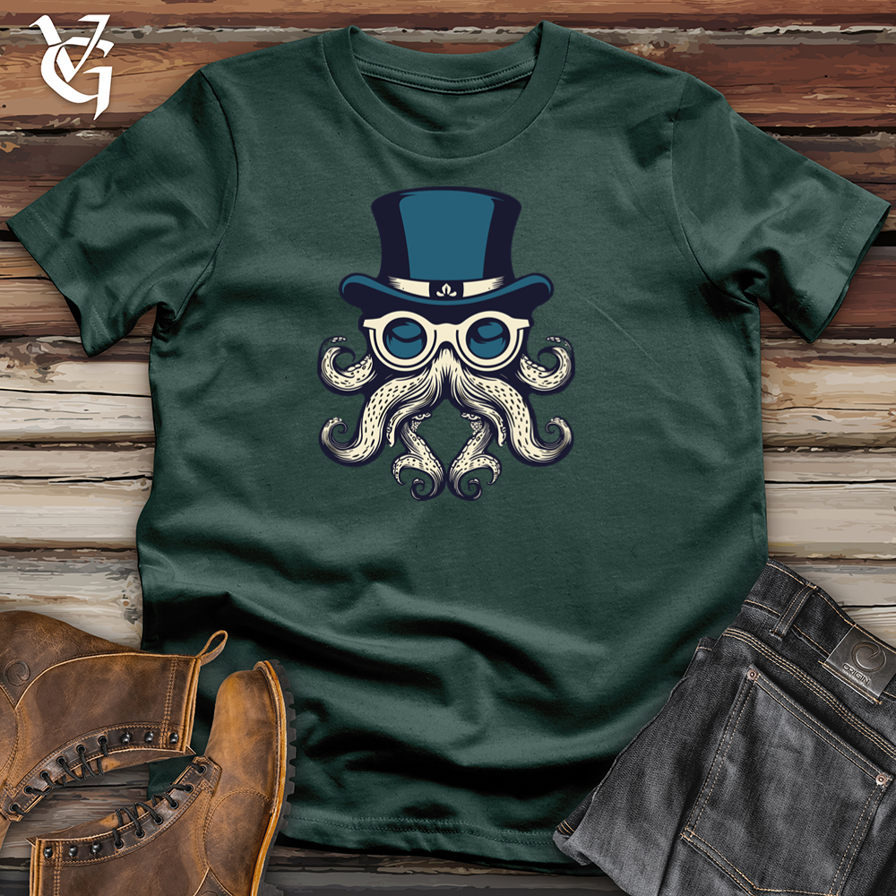 Viking Goods Inky Steampunk Opulence Cotton Tee Forest / L