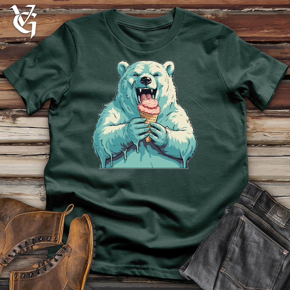 Viking Goods Joyful Bear Treat Cotton Tee Forest / L