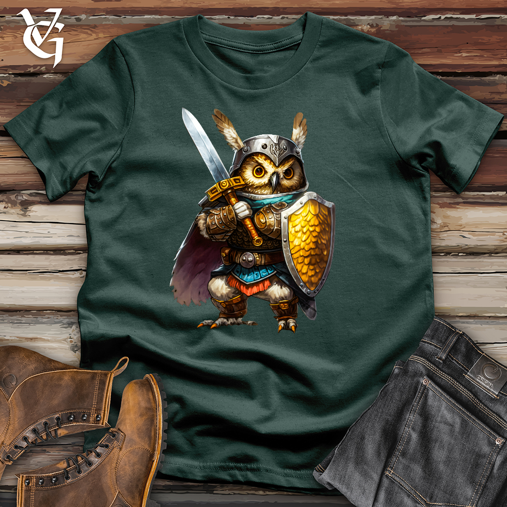 Viking Goods Knight Owl Cotton Tee Forest / L