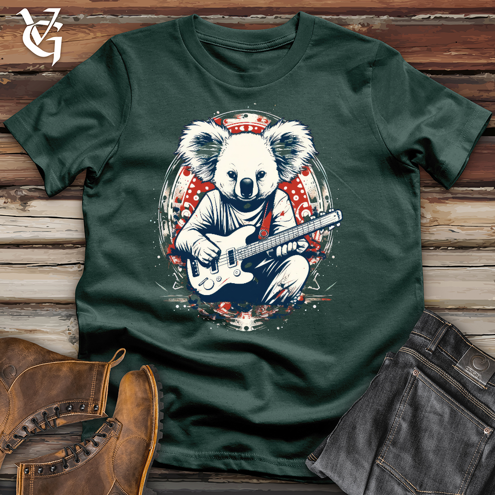 Viking Goods Koala Guitarist Cotton Tee Forest / L