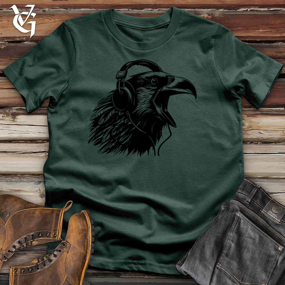 Viking Goods Mic- Check Raven Beats Cotton Tee Forest / L