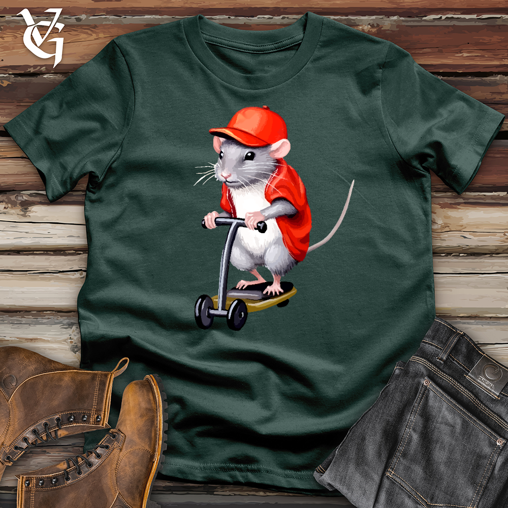 Viking Goods Mouse Scoot Cotton Tee Forest / L