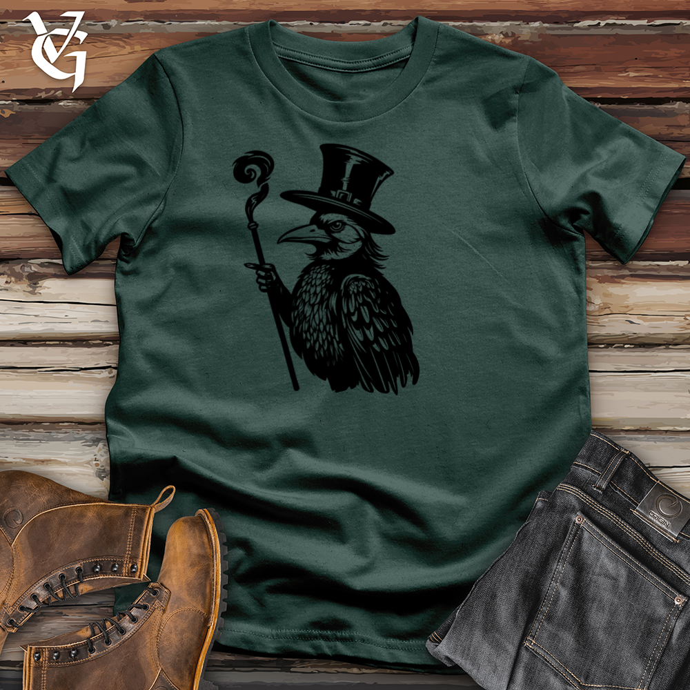 Viking Goods Mystical Raven Enchantment Cotton Tee Forest / L