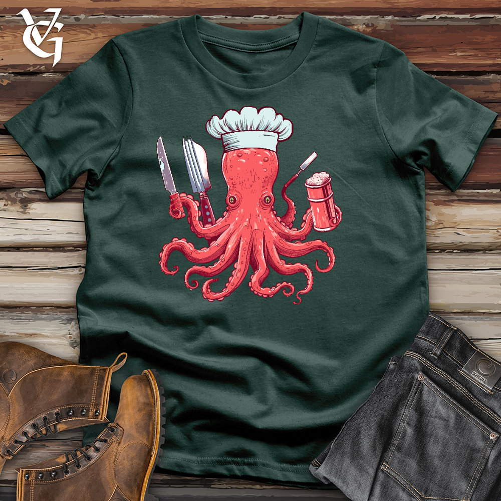 Viking Goods Octochef Cotton Tee Forest / L