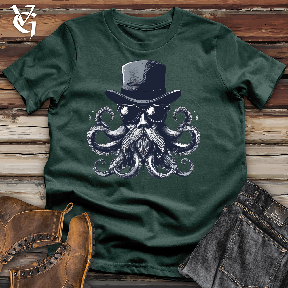 Viking Goods Octoman Jones Sunglasses Cotton Tee Forest / L