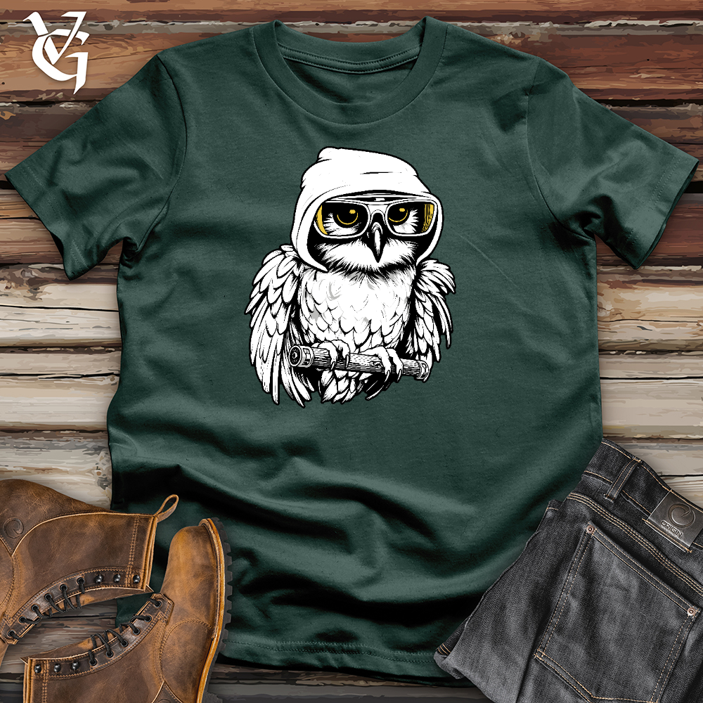 Viking Goods Owl Shredder Cotton Tee Forest / L