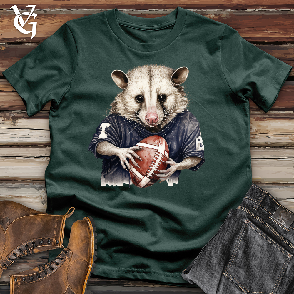 Viking Goods Possum Football Plater Cotton Tee Forest / L