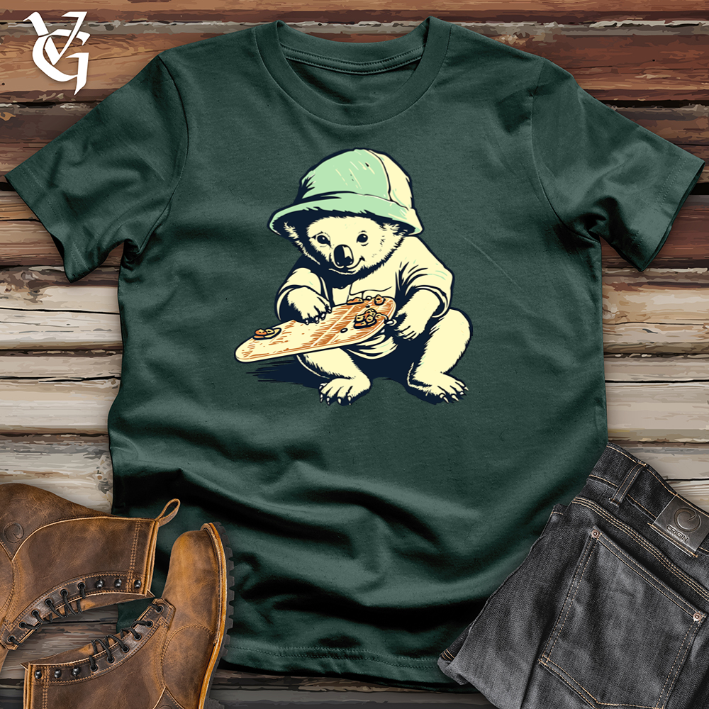 Viking Goods Radical Koala Skates Cotton Tee Forest / L