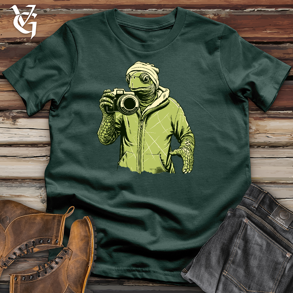 Viking Goods Shell Shutter Cotton Tee Forest / L