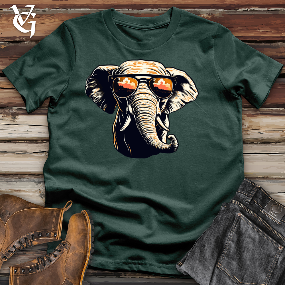 Viking Goods Shreddin Elephant Vibe Cotton Tee Forest / L