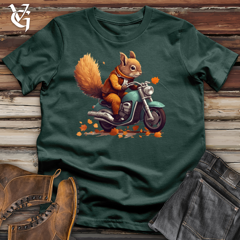 Viking Goods Squirrel Cycle Cotton Tee Forest / L
