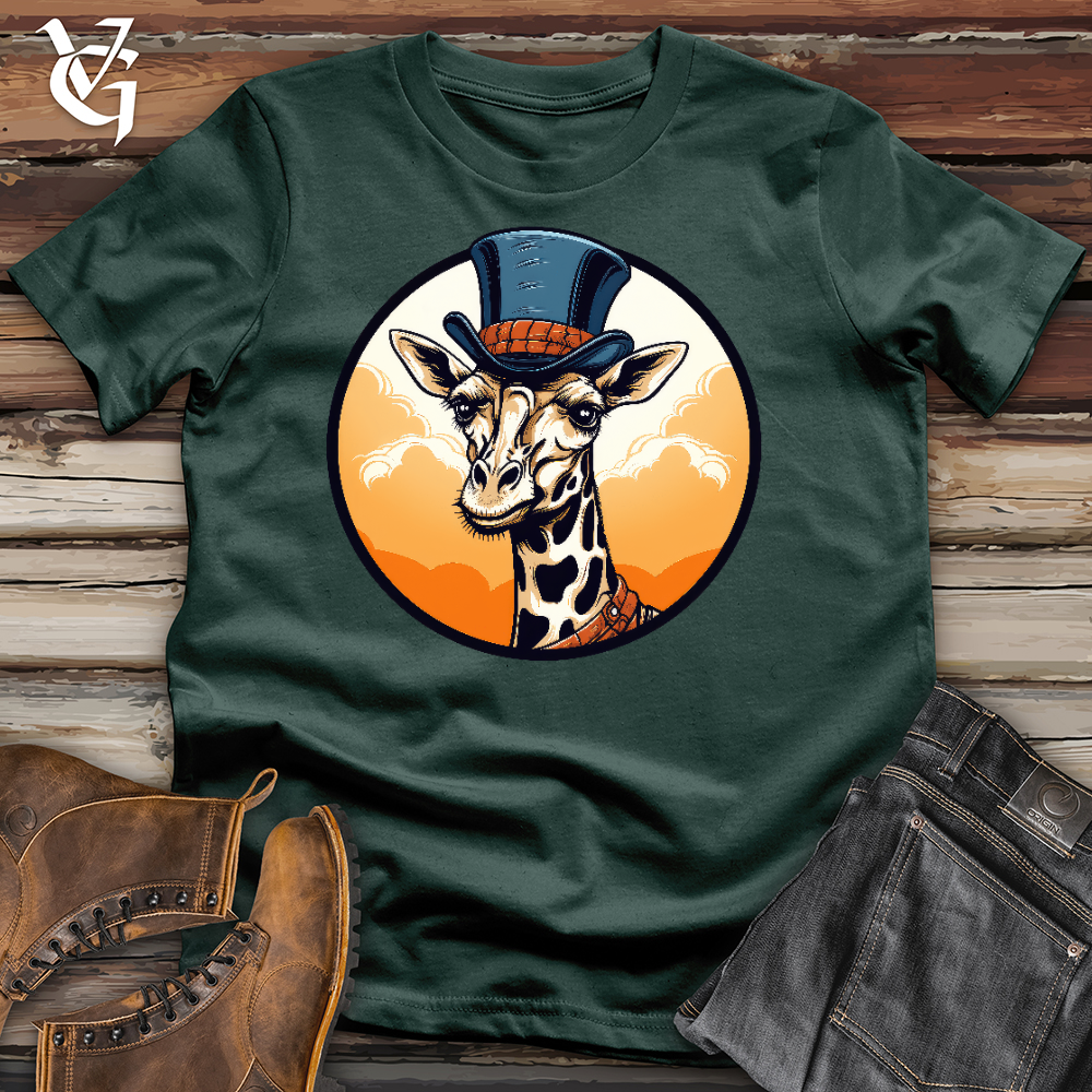 Viking Goods Top Hot Giraffe Cotton Tee Forest / L