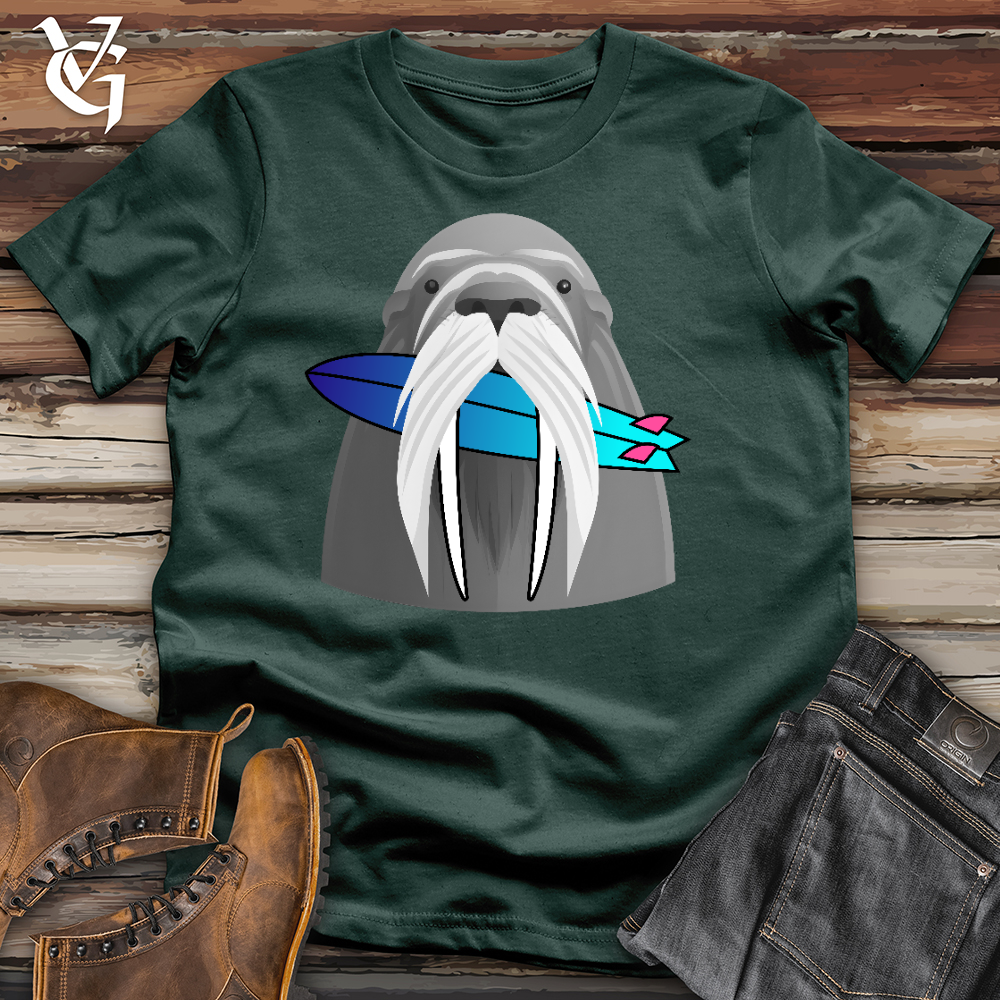 Viking Goods Walrus Cotton Tee Forest / L