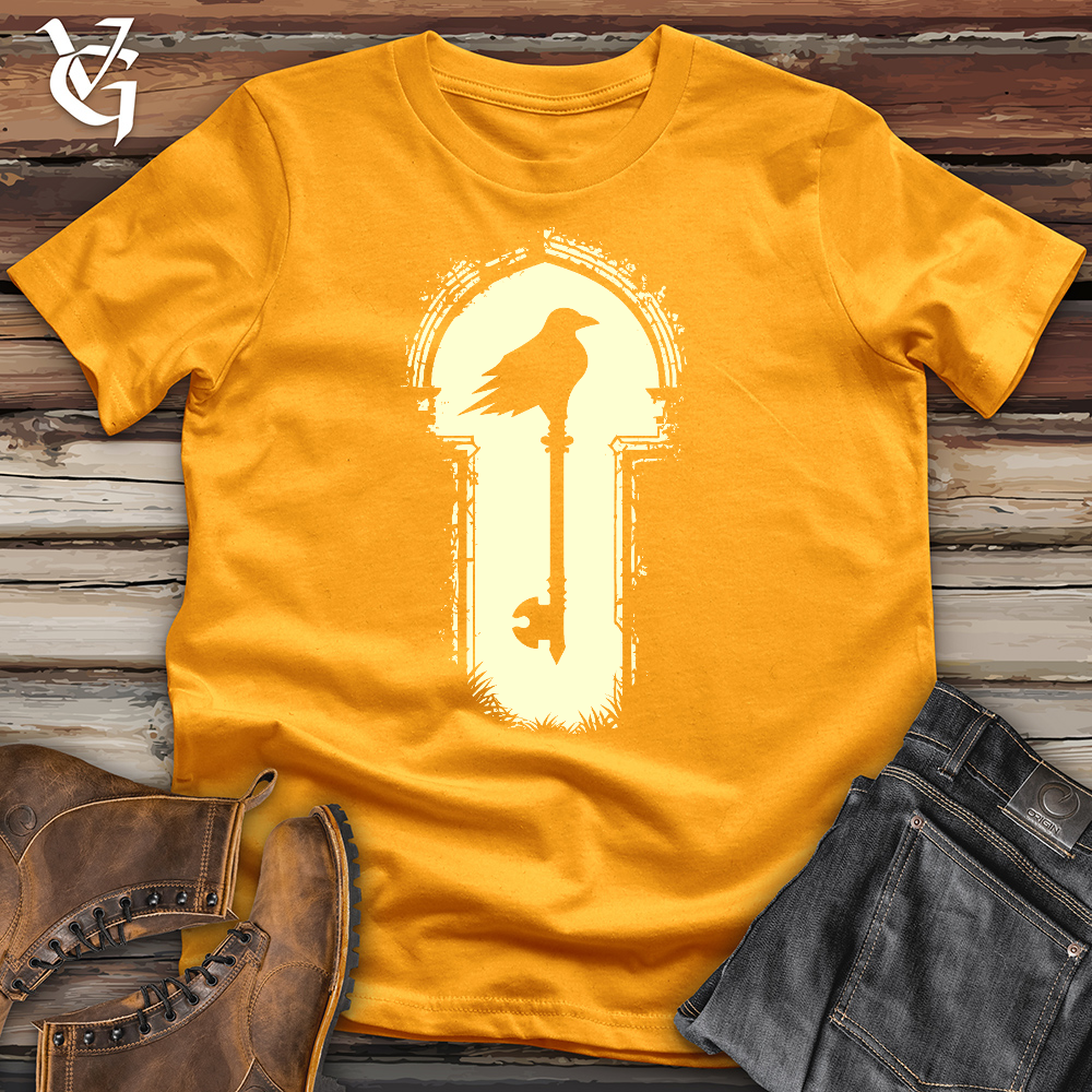 Viking Goods Key Player Raven Cotton Tee Gold / L