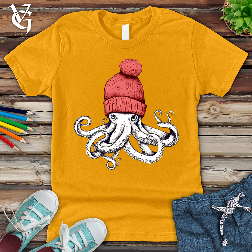 Viking Goods Octopus Chillin Youth Tee Gold / L