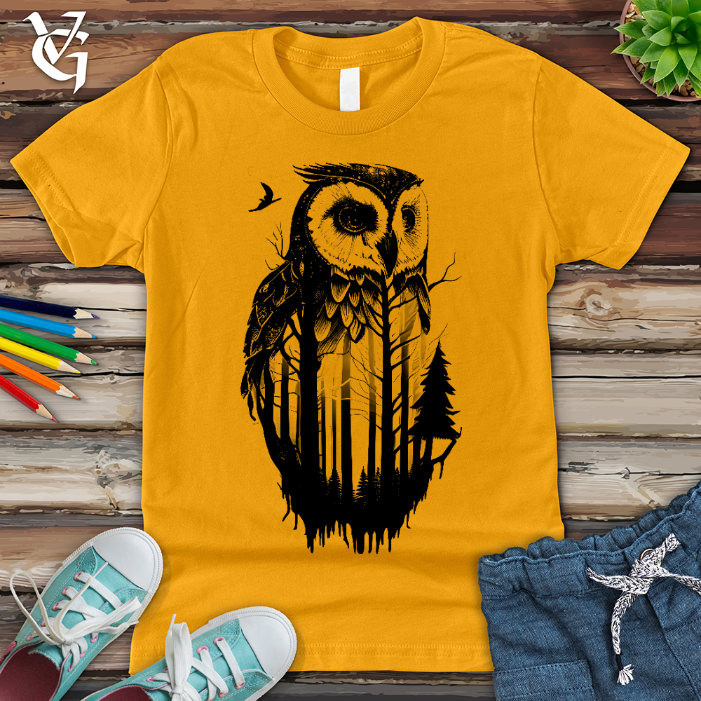 Viking Goods Owl Soul Youth Tee Gold / L