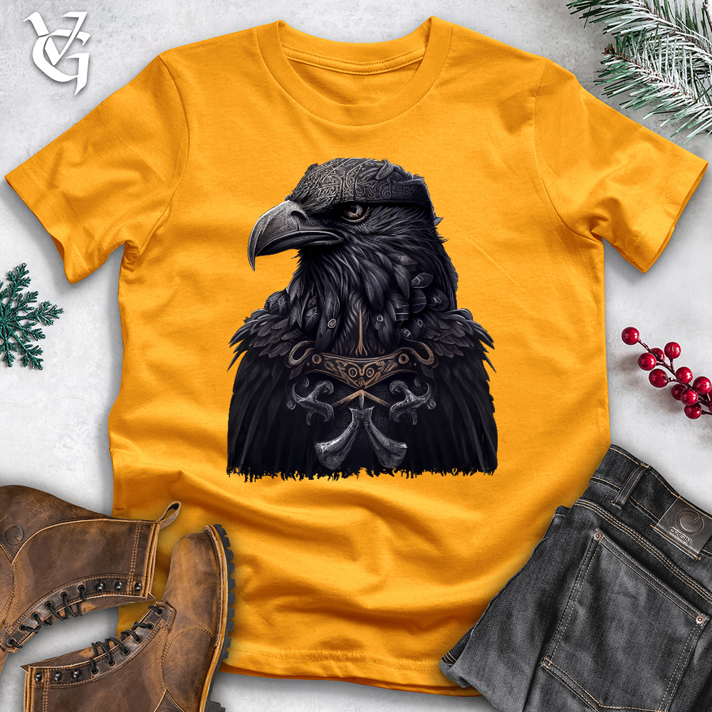 Viking Goods Viking Odin's Raven Cotton Tee Gold / L