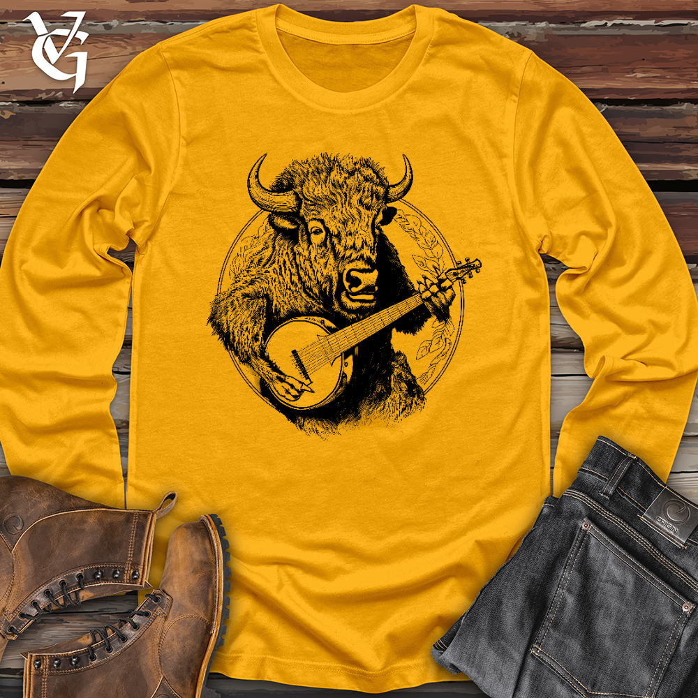 Viking Goods Banjo Bison Long Sleeve Gold / XS