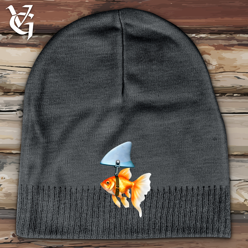 Viking Goods Goldfish Shark Fin Cotton Beanie Graphite