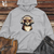 Viking Goods Classic Beats Mongoose Headphone Style Midweight Hooded Sweatshirt Grey Heather / L