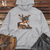 Viking Goods Deer Pilot Gear up Midweight Hooded Sweatshirt Grey Heather / L