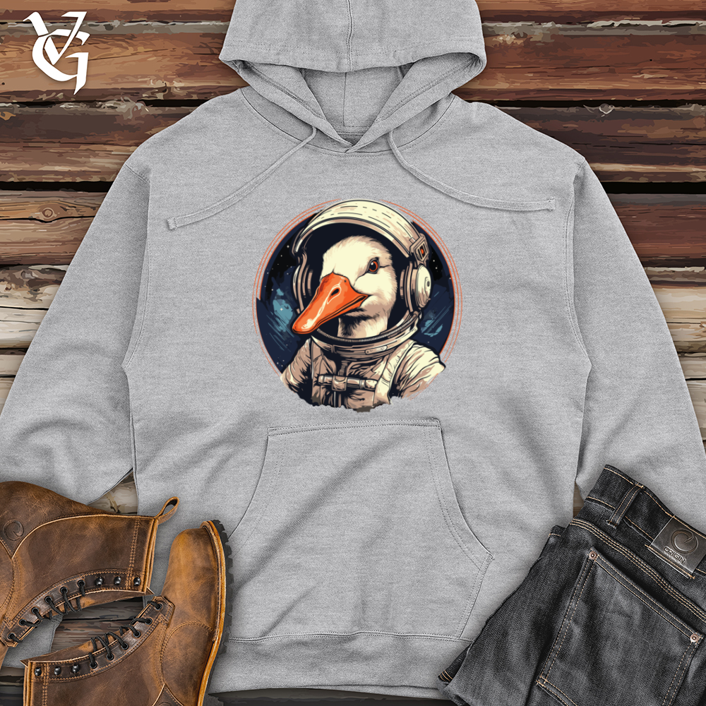 Viking Goods Duck Space Odyssey Midweight Hooded Sweatshirt Bone / L