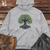 Viking Goods Eternal Roots Tee Midweight Hooded Sweatshirt Bone / L