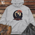 Viking Goods Mystical Raven Moon Midweight Hooded Sweatshirt Grey Heather / L