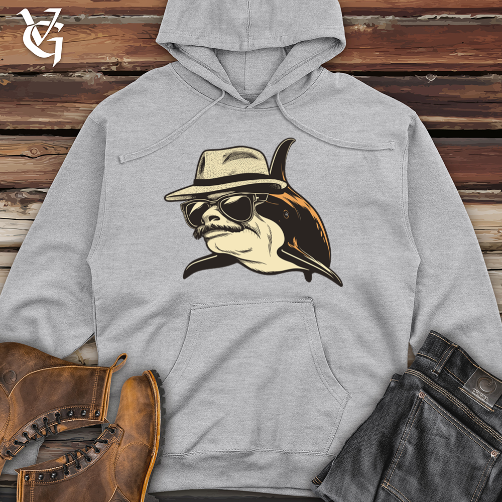 Viking Goods Orca Oldy Midweight Hooded Sweatshirt Grey Heather / L