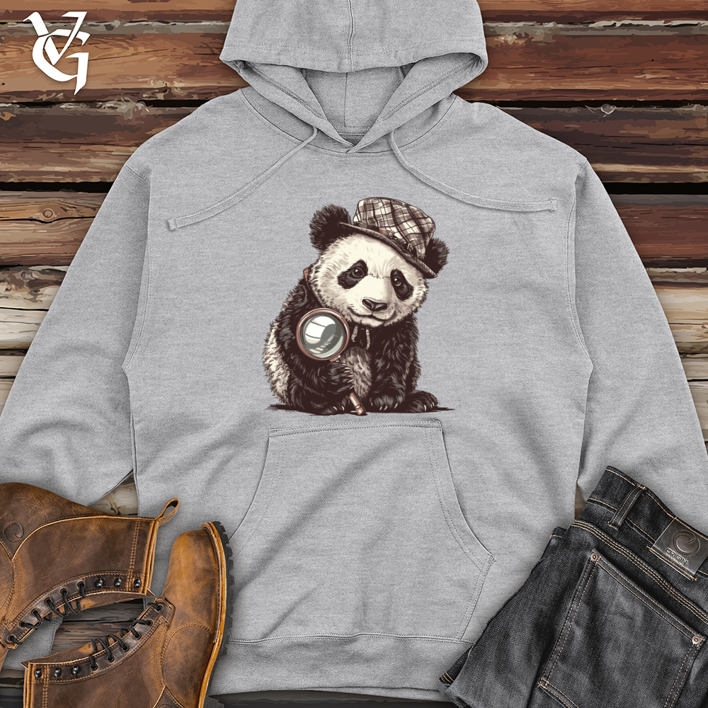 Viking Goods Panda Sleuth Explorer Midweight Hooded Sweatshirt Grey Heather / L