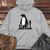 Viking Goods Penguin Chess Master Midweight Hooded Sweatshirt Grey Heather / L