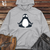 Viking Goods Penguin Zen Pose Midweight Hooded Sweatshirt Bone / L