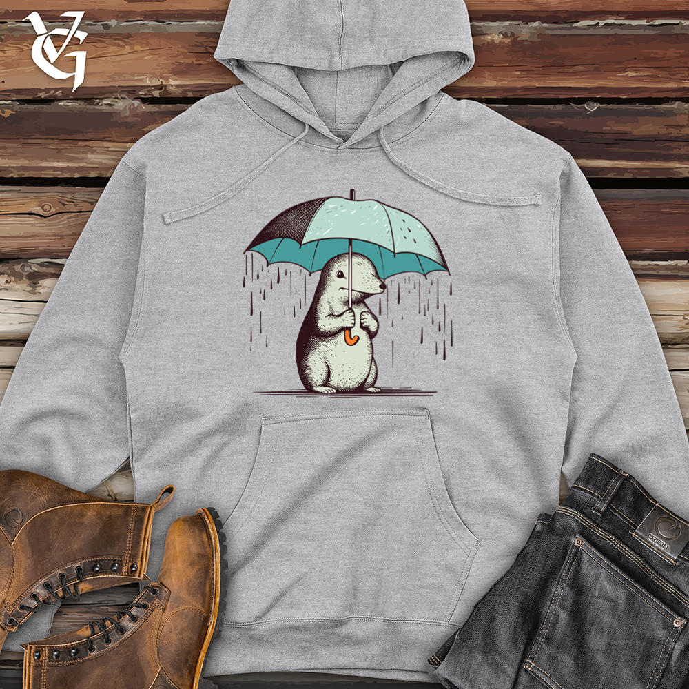 Viking Goods Platypus Downpour Midweight Hooded Sweatshirt Grey Heather / L