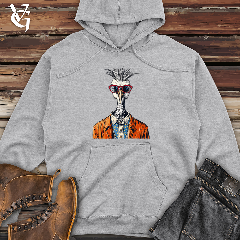 Viking Goods Professor Crane Midweight Hooded Sweatshirt Grey Heather / L