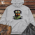 Viking Goods Rottweiler Beach Vibes Midweight Hooded Sweatshirt Grey Heather / L