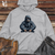 Viking Goods Rottweiler Urban Stance Midweight Hooded Sweatshirt Grey Heather / L