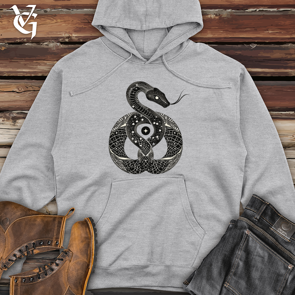 Viking Goods Serpent Infinite Mystique Midweight Hooded Sweatshirt Grey Heather / L