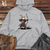 Viking Goods Shiba Inu Samurai Midweight Hooded Sweatshirt Grey Heather / L