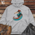 Viking Goods Toucan Night Magician Midweight Hooded Sweatshirt Grey Heather / L