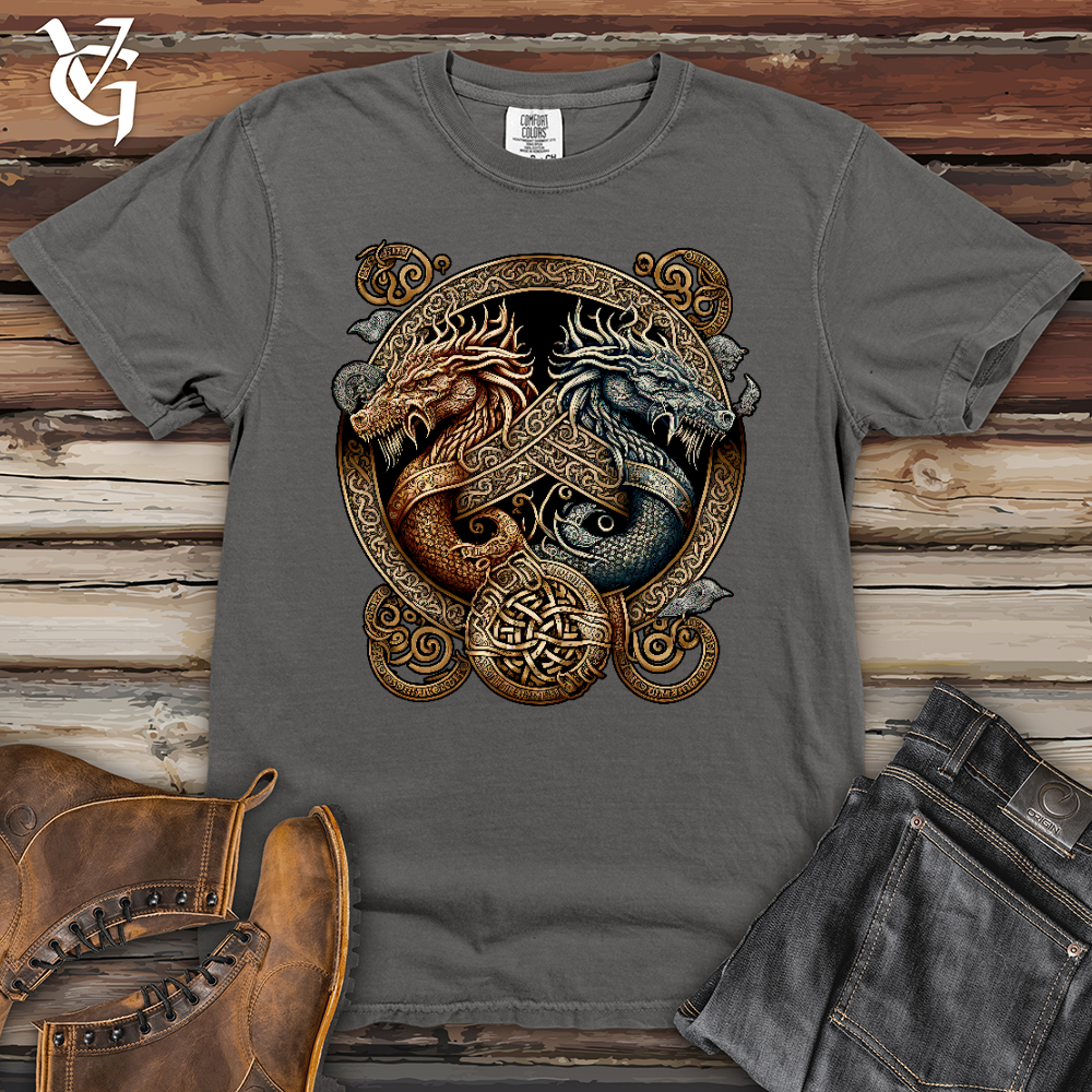 Viking Goods Dragon Dreams Heavy Cotton Comfort Colors Tee Grey / L