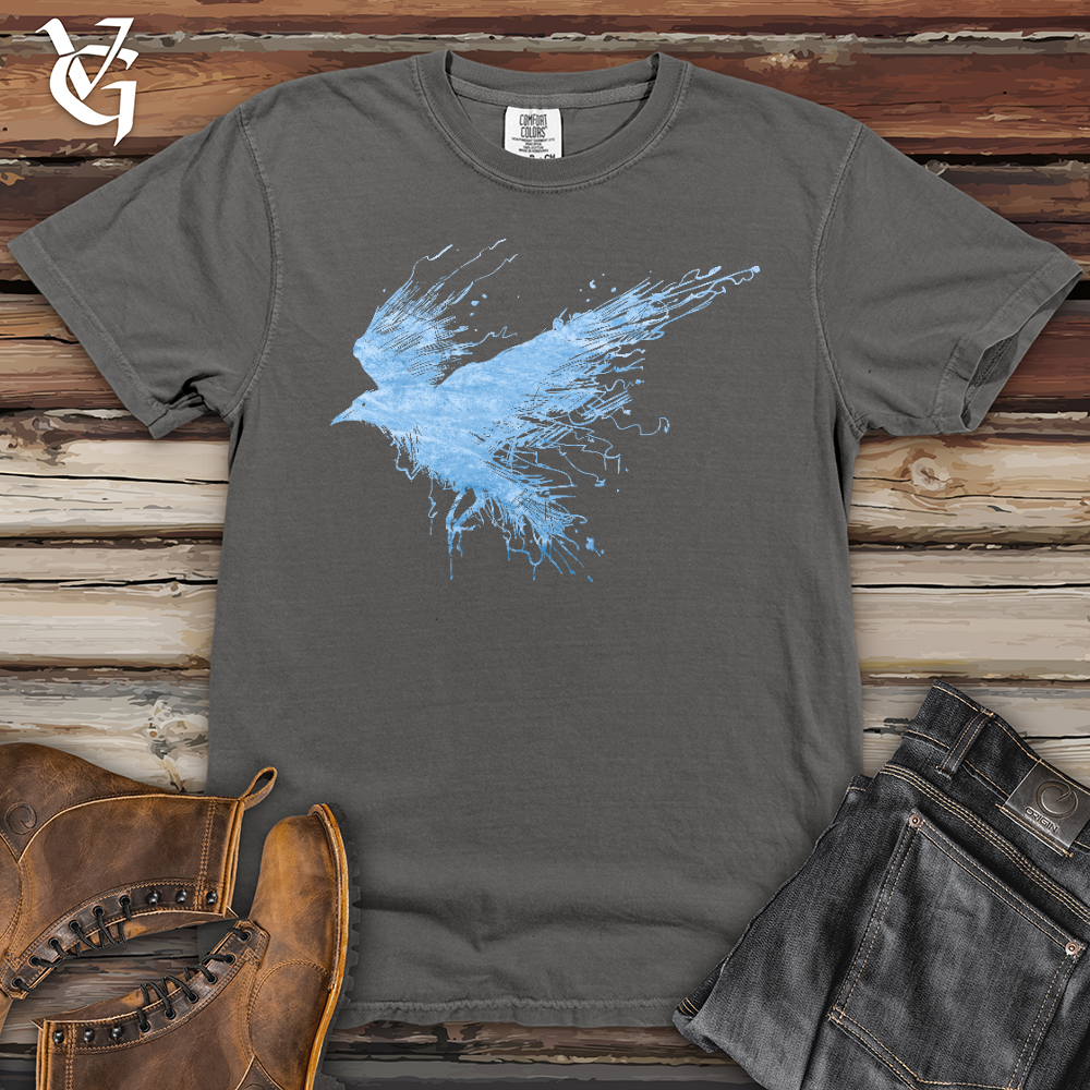 Viking Goods Smokey Winter Raven Heavy Cotton Comfort Colors Tee Grey / L