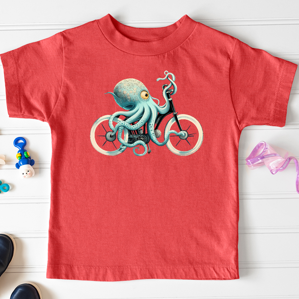 Viking Goods Octobike Toddler Tee Heather Red / 2T