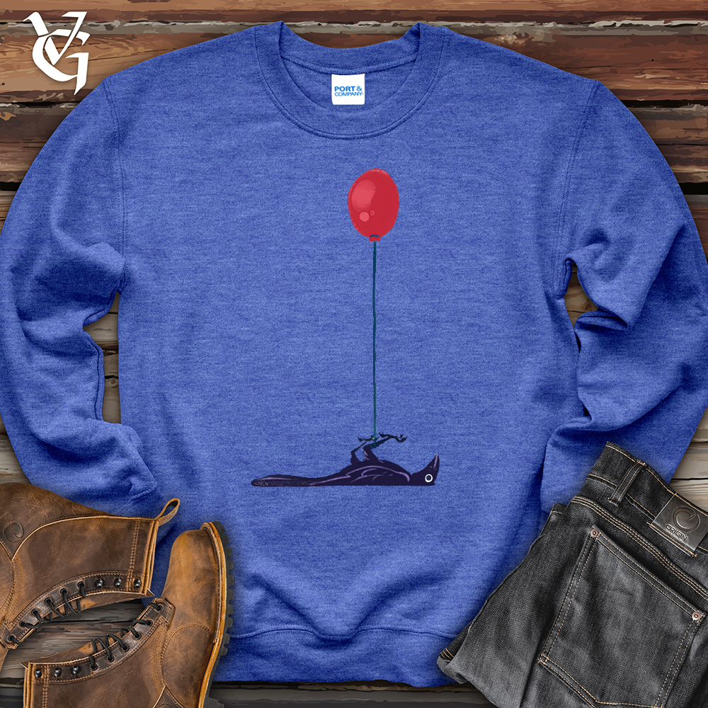 Viking Goods I'll Fly Again... Crewneck Heather Royal / L