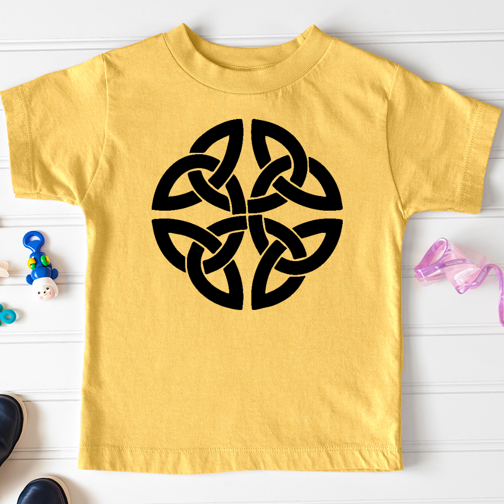 Viking Goods The Celtic Path of Life Toddler Tee Heather Yellow Gold / 2T