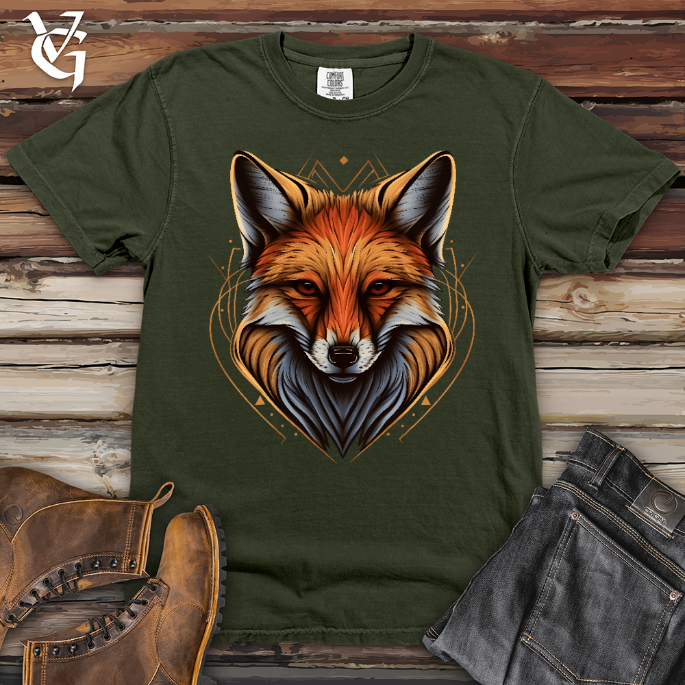 Viking Goods Cunning Fox Heavy Cotton Comfort Colors Tee Hemp / L
