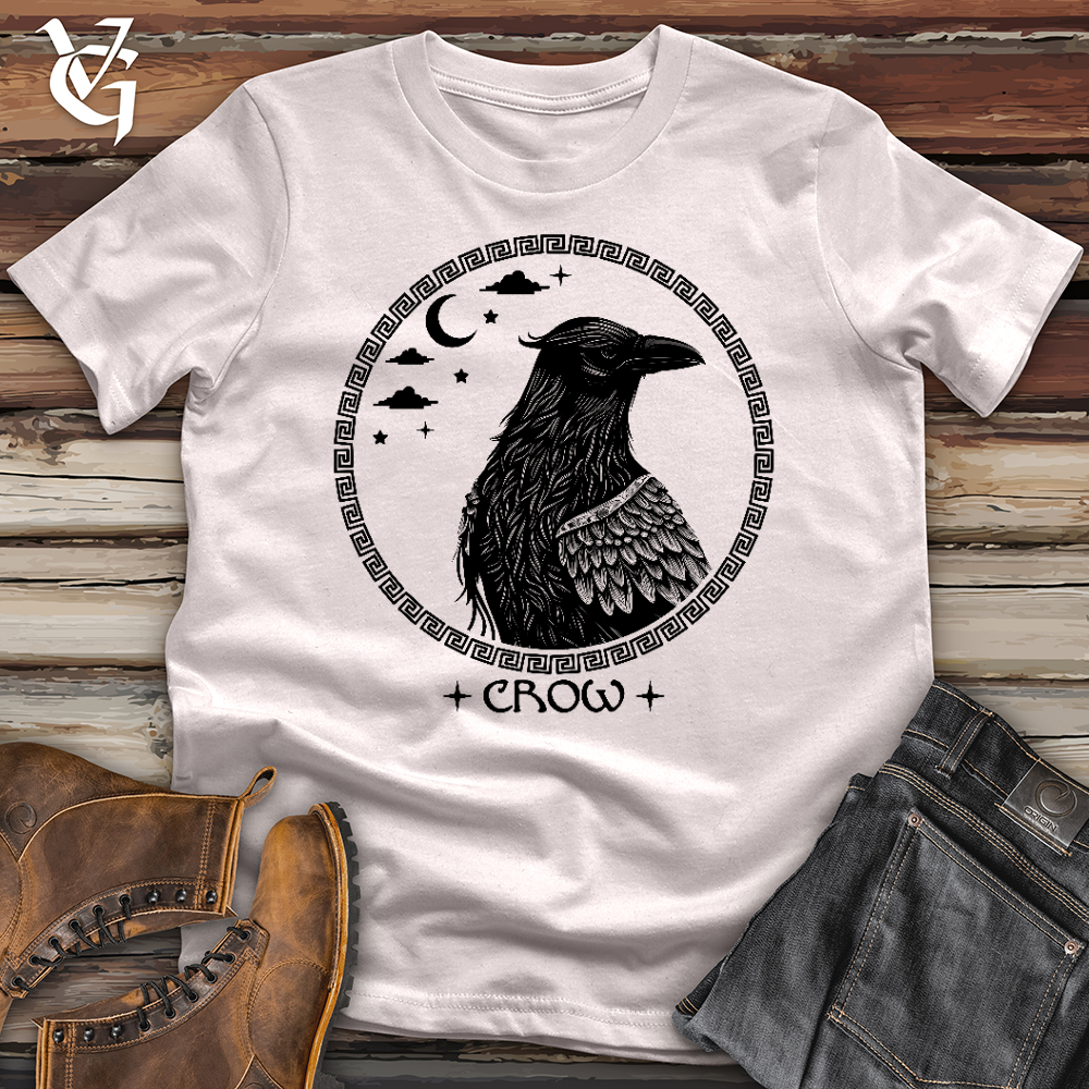 Viking Goods Cosmic Crow Softstyle Tee Ice Grey / L