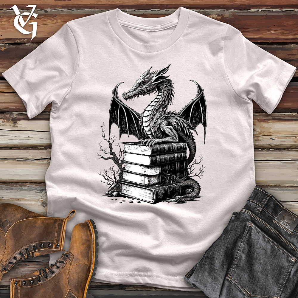 Viking Goods Dragon Professor Softstyle Tee Ice Grey / L